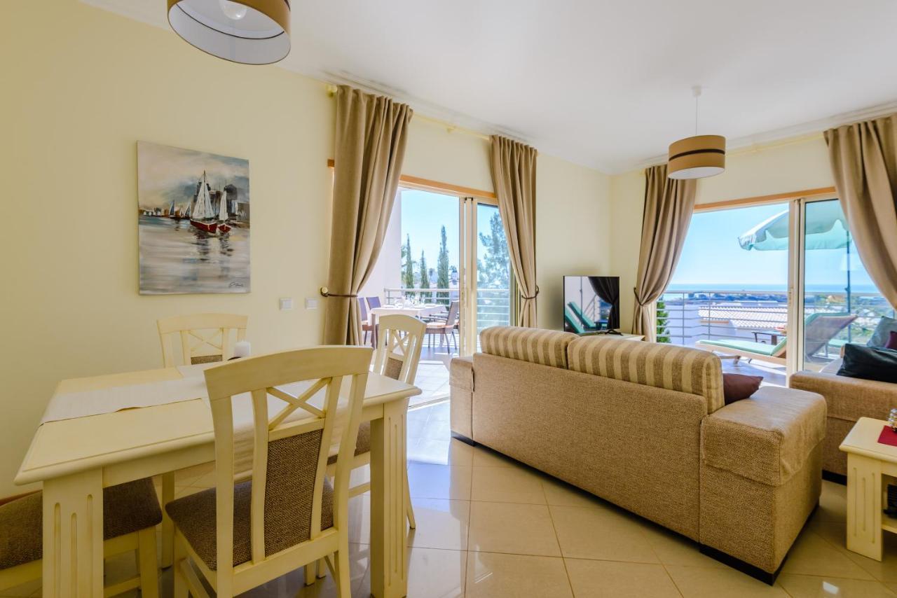 Bnb Homes Ocean View Apartment With Huge Sunny Terrace, 2 Swimming Pools & Tennis Court 阿尔布费拉 外观 照片