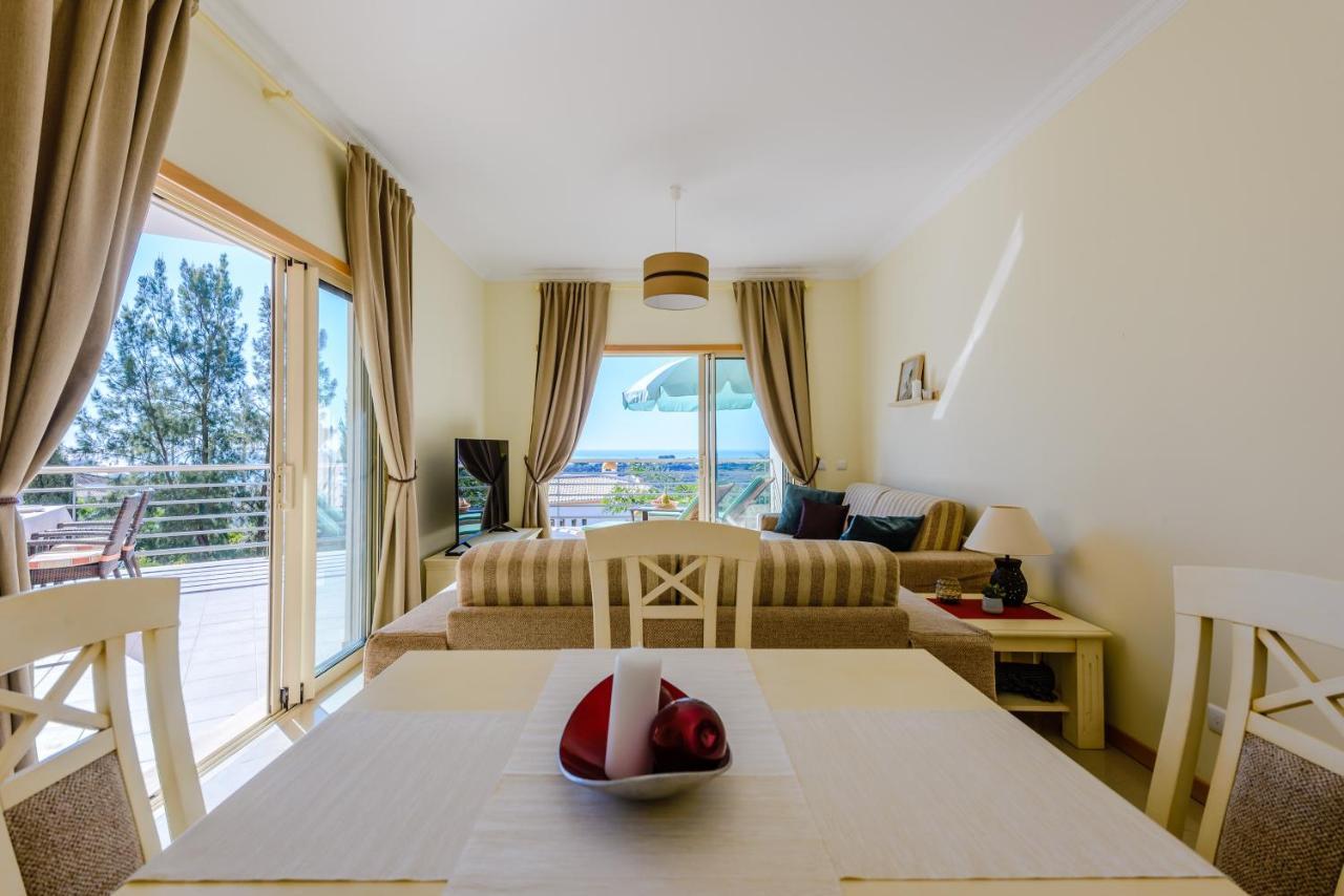 Bnb Homes Ocean View Apartment With Huge Sunny Terrace, 2 Swimming Pools & Tennis Court 阿尔布费拉 外观 照片
