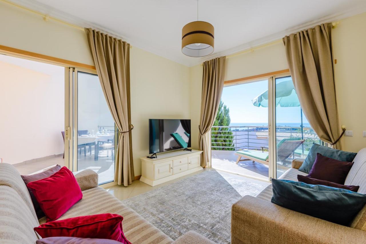 Bnb Homes Ocean View Apartment With Huge Sunny Terrace, 2 Swimming Pools & Tennis Court 阿尔布费拉 外观 照片