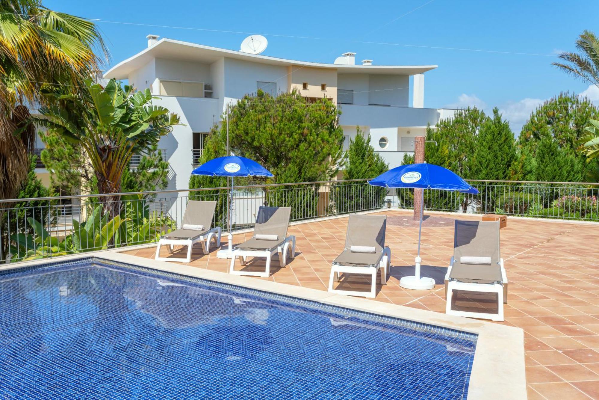Bnb Homes Ocean View Apartment With Huge Sunny Terrace, 2 Swimming Pools & Tennis Court 阿尔布费拉 外观 照片